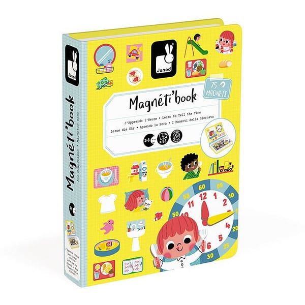 227 0107 magnetibook klok kijken janod 2