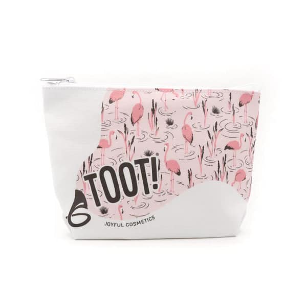 toot flamingo makeup tasje