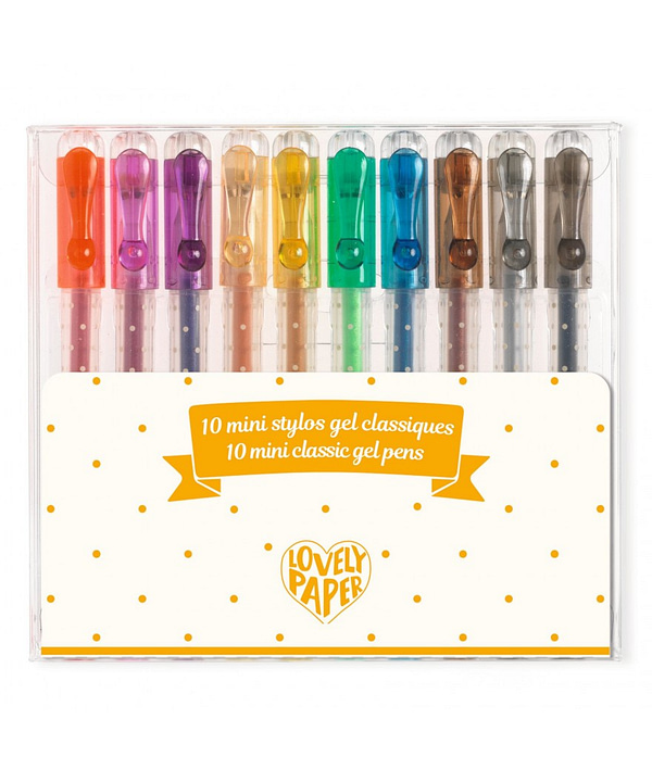 10 mini classic gel pens