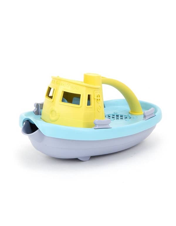 tugboat blauw geel