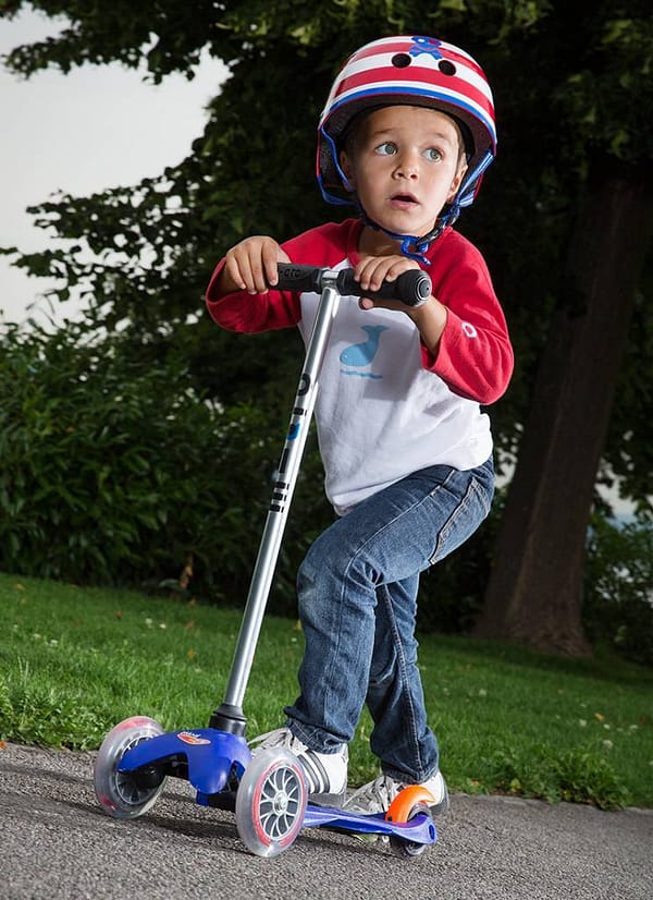 mini micro step classic blauw 3