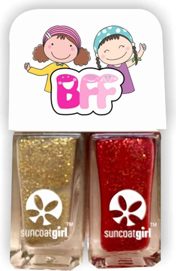 Suncoat girl Eco duo nagellak BFF sun-kissed