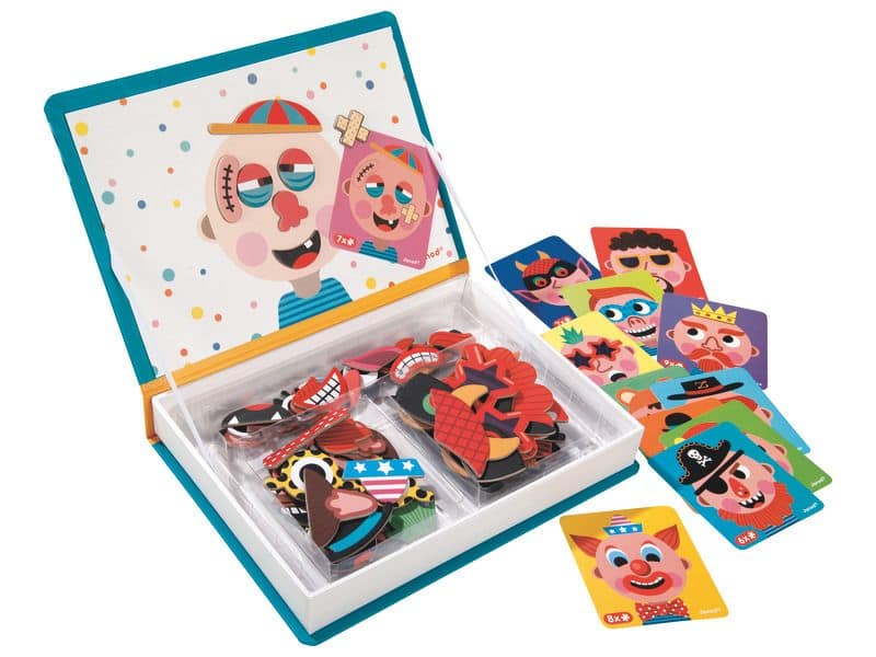 Magneti Book - Crazy Faces - Jongens - Afbeelding 2