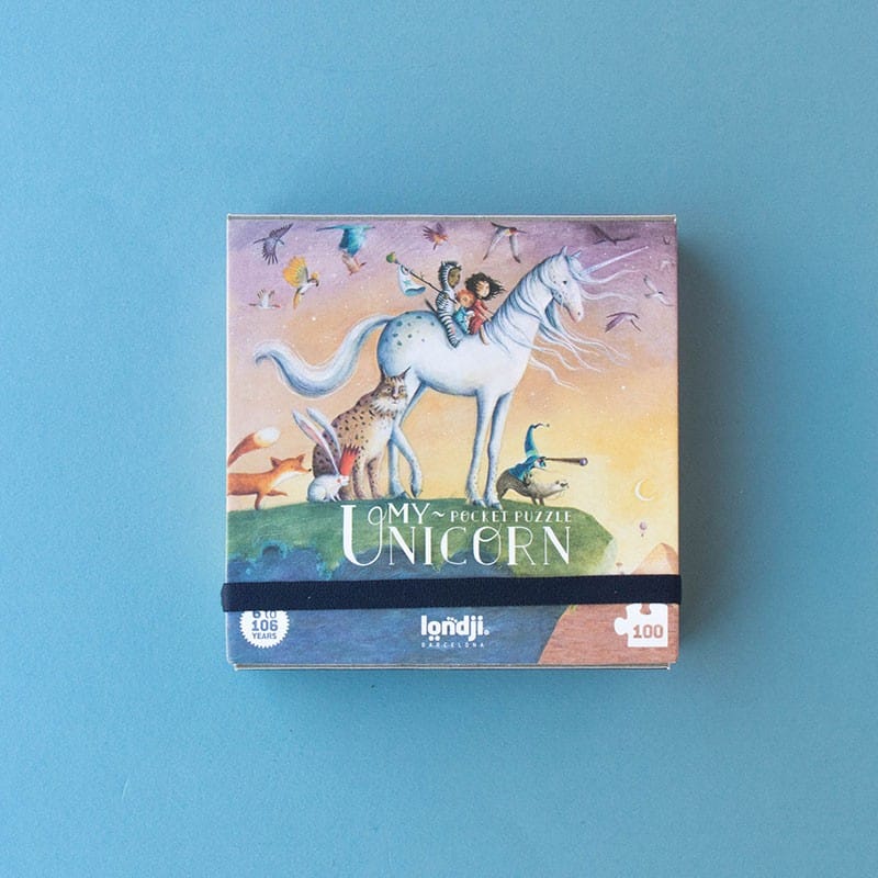 Londji My unicorn pocket puzzel - Afbeelding 2