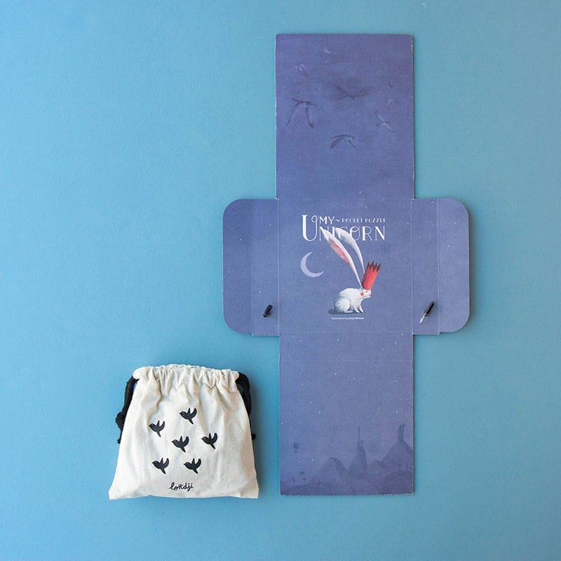 Londji My unicorn pocket puzzel - Afbeelding 4