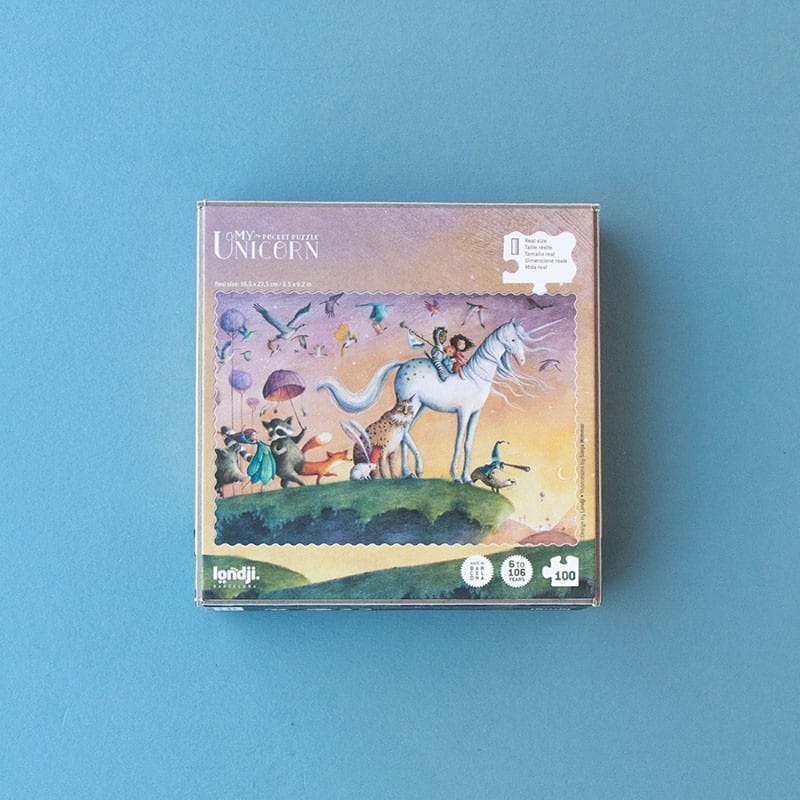 Londji My unicorn pocket puzzel - Afbeelding 6