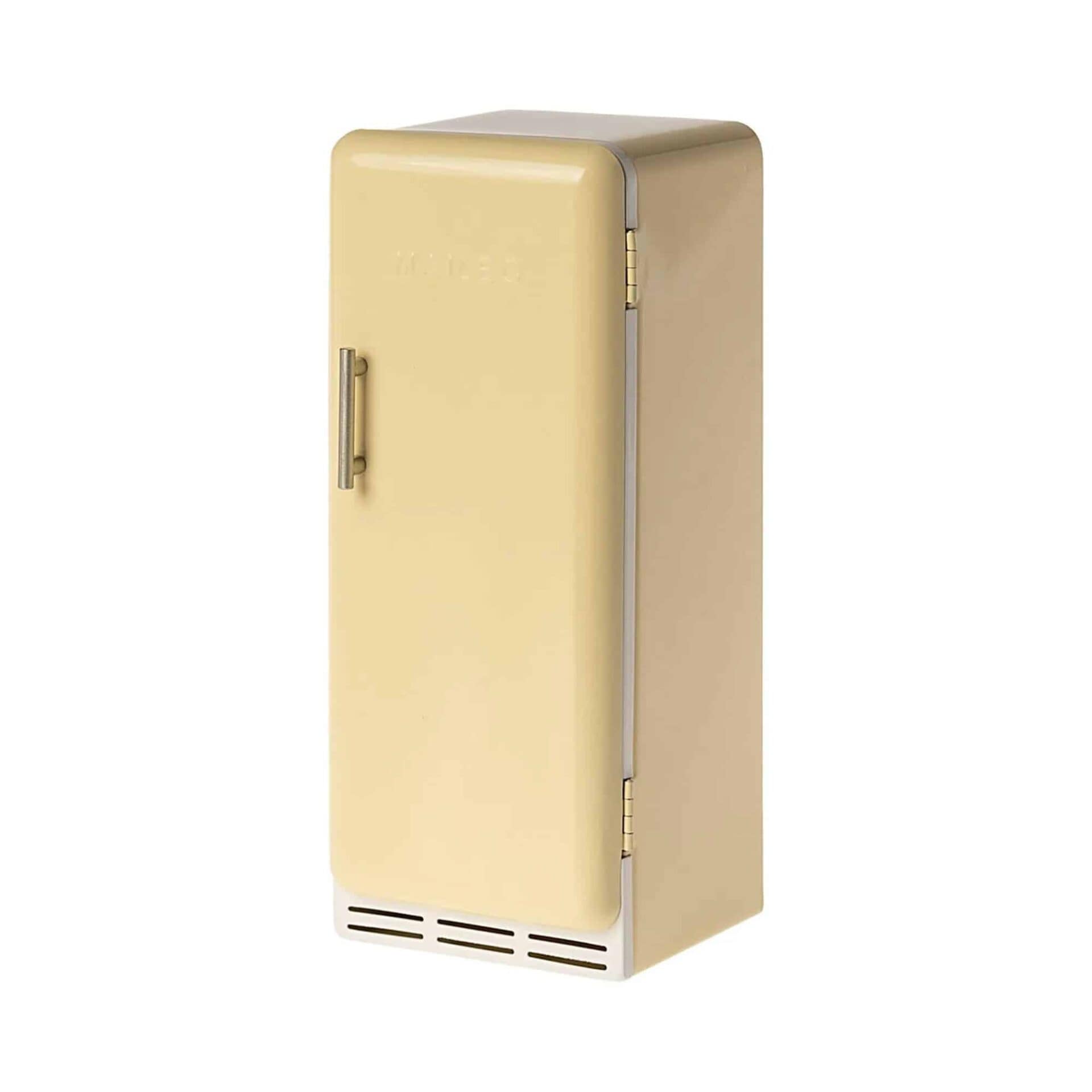 Miniature fridge – yellow