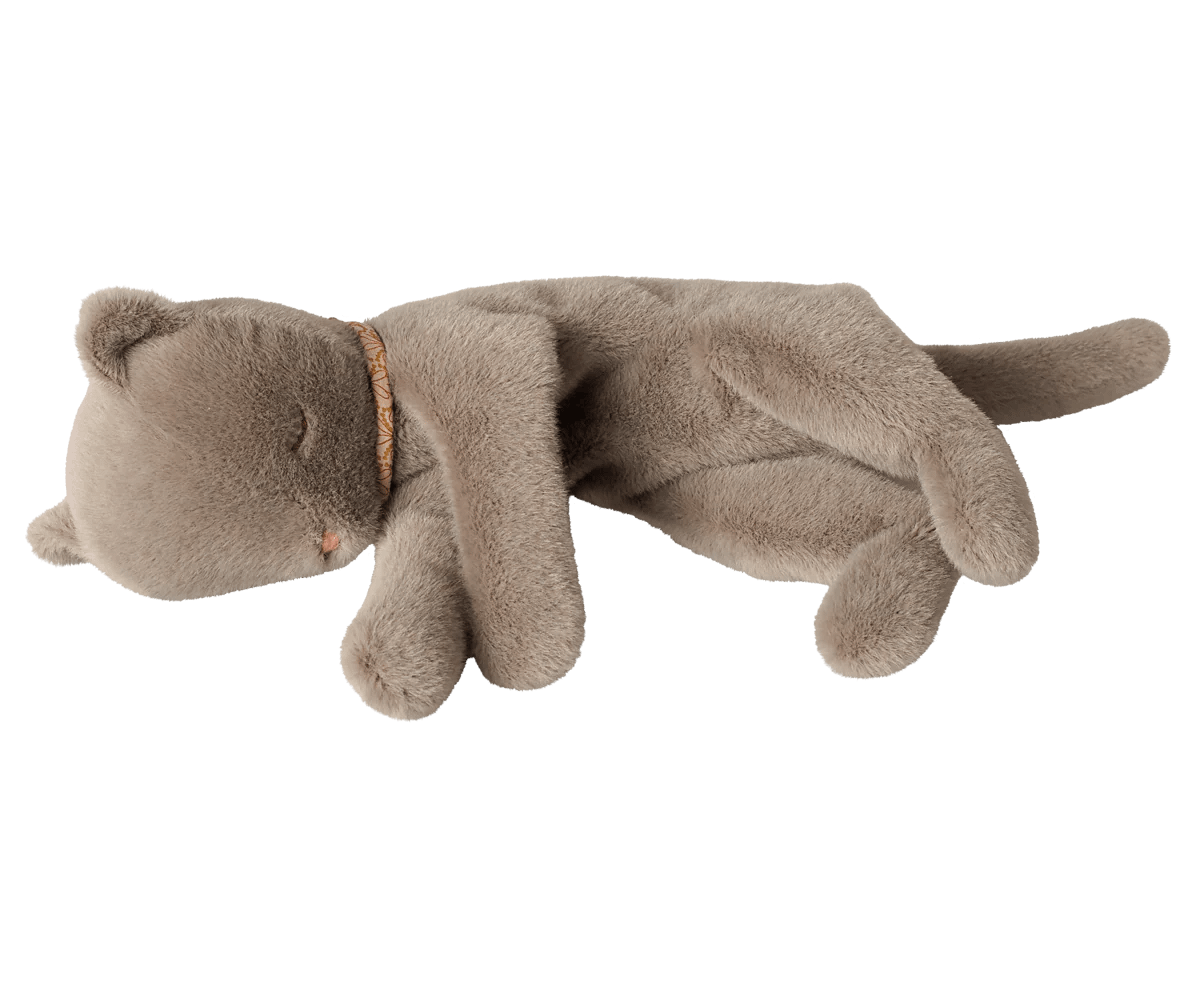 Maileg sleeping kitten plush small