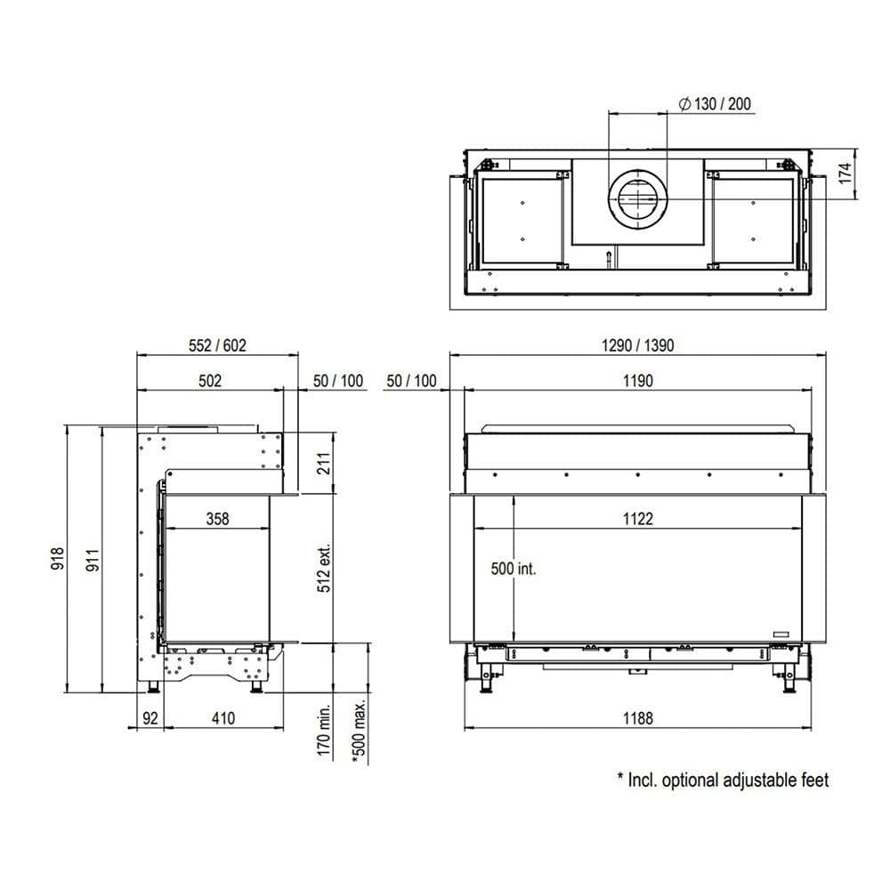  Faber Matrix 1050/500 III Driezijdig-line_image