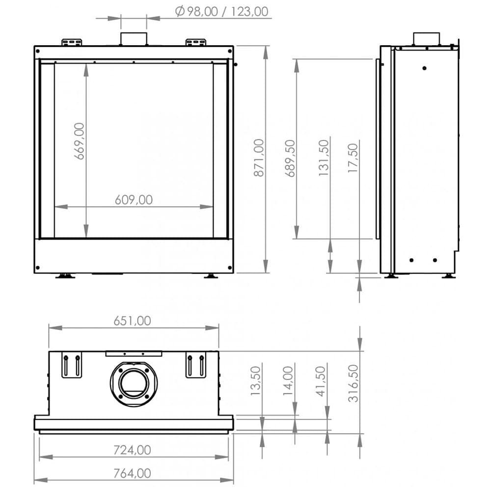  Element4 Cupido 70 CF gashaard (Open Systeem)-line_image