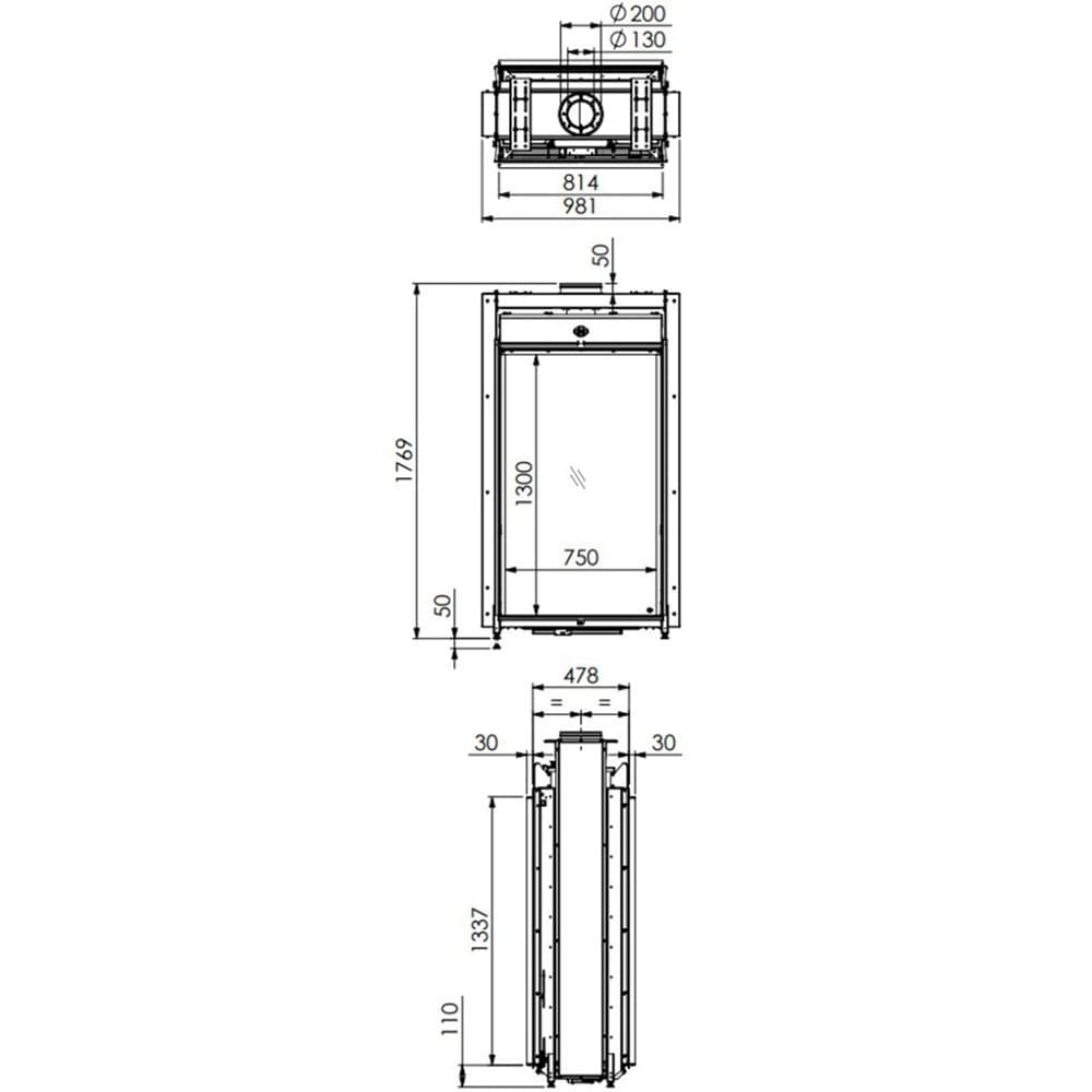 DRU Maestro 75 Tall Eco Wave tunnel gashaard-line_image