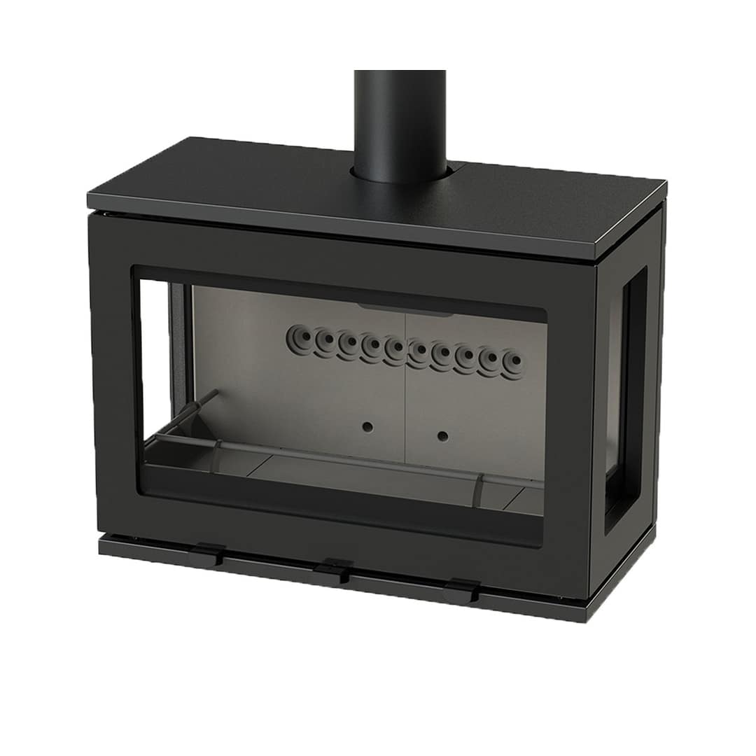 Charlton & Jenrick Purevision LPV8 Wall houtkachel -thumbnail