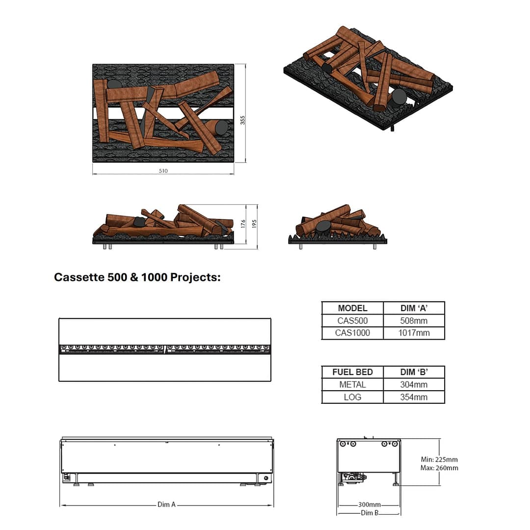  Dimplex Cassette 500 Projects Multi Colour Optimyst -line_image