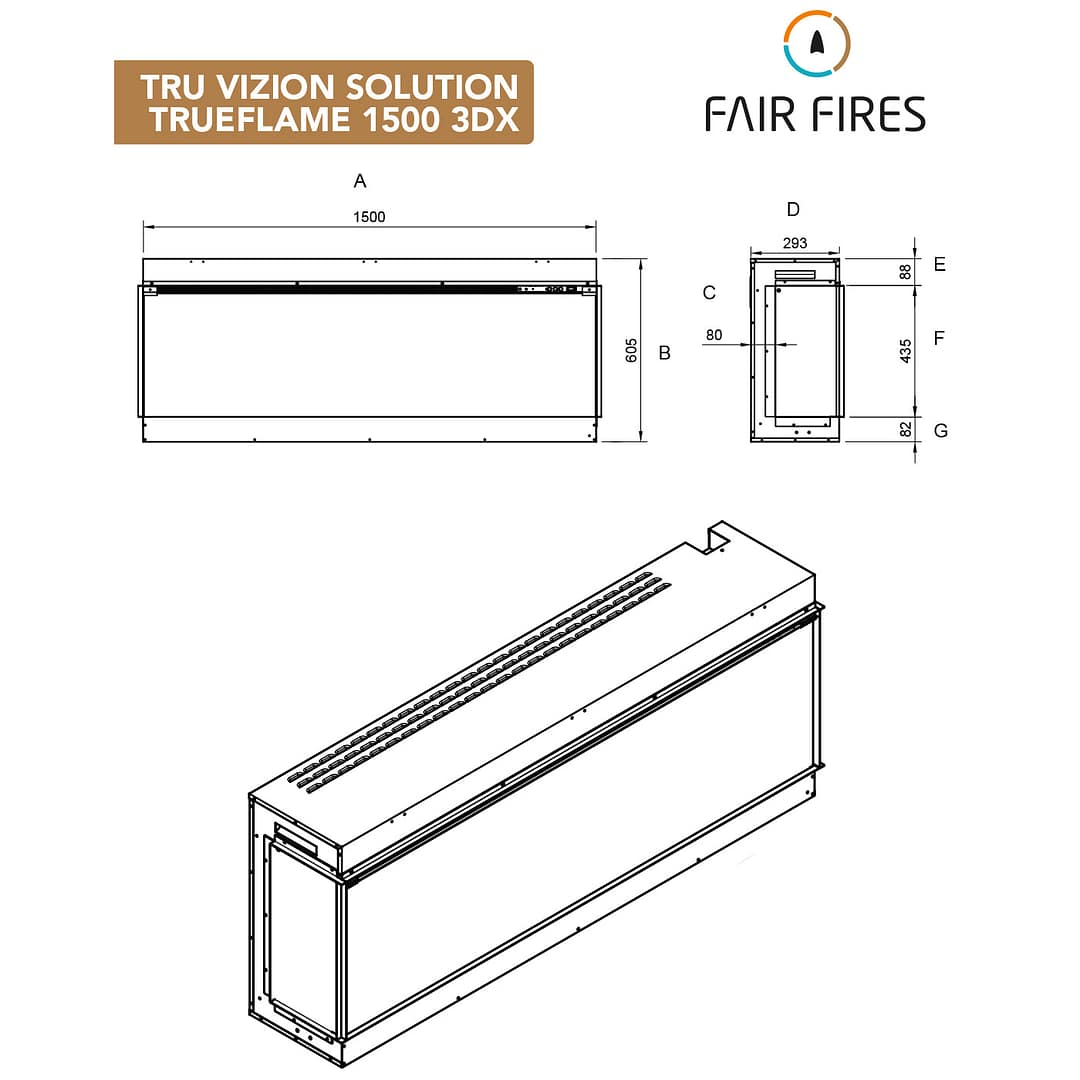  Fair Fires Solution TrueFlame 1500 LCD-line_image