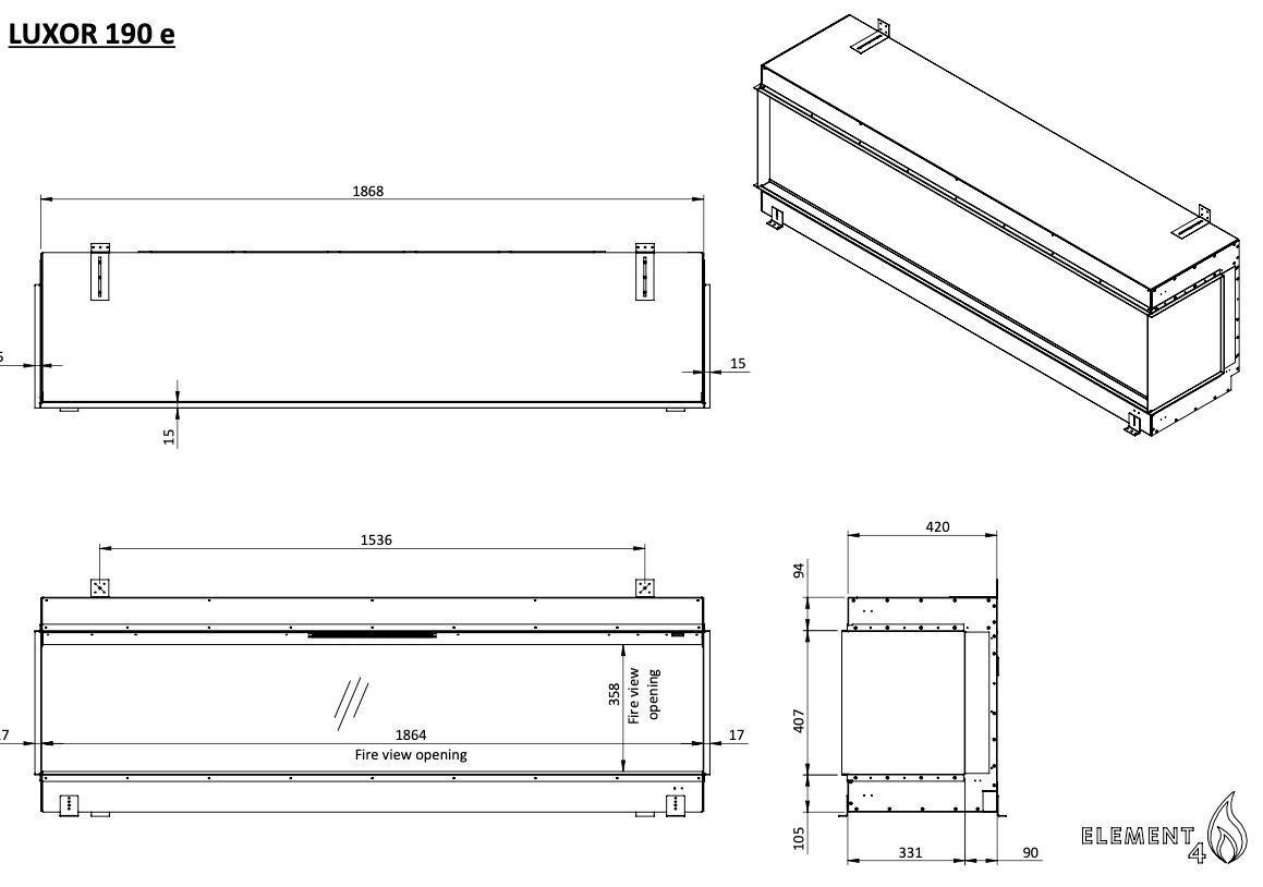  Element4 Luxor 190 E-line_image