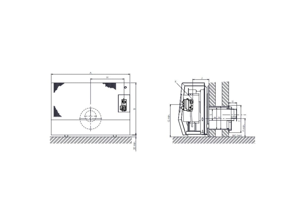 DRU Art 10 gevelkachel excl. muurdoorvoer-line_image