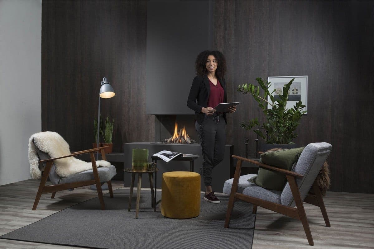  Element4 Summum 70 3/S Driezijdige gashaard-image