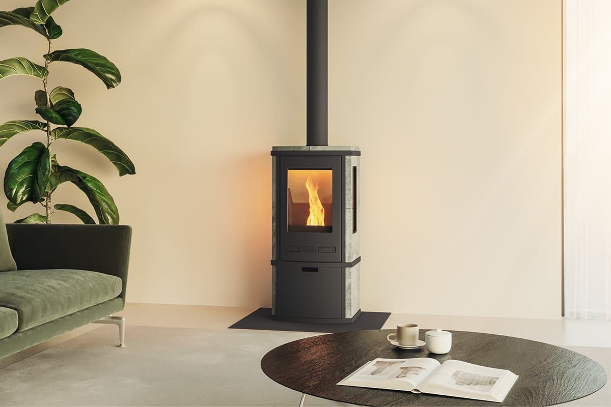  Altech Torus Pelletkachel driezijdig-image