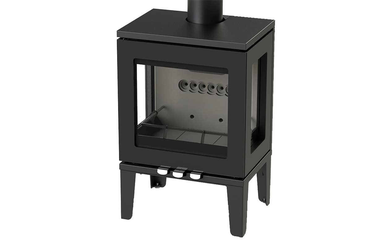  Charlton &amp; Jenrick Purevision LPV5 houtkachel op pootjes-image