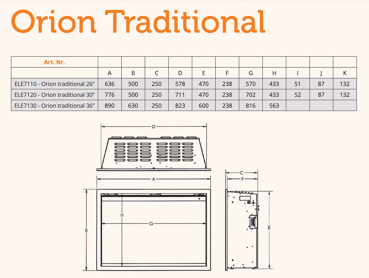  Wanders Orion Traditional 36''-line_image
