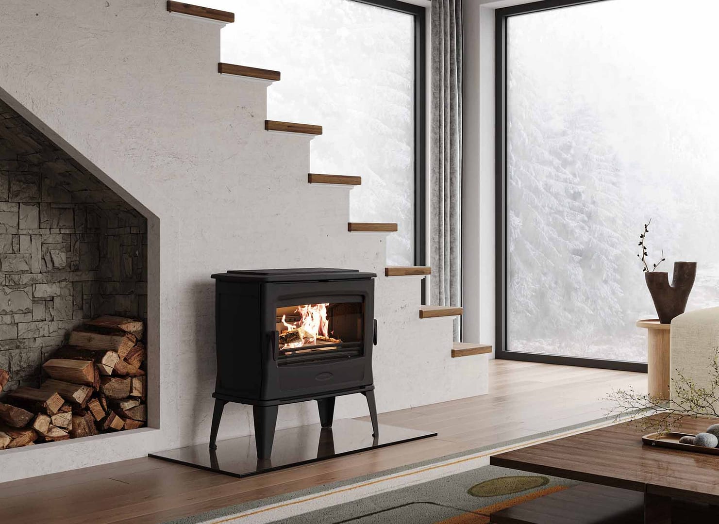  Dovre TAI55WD Houtkachel-image