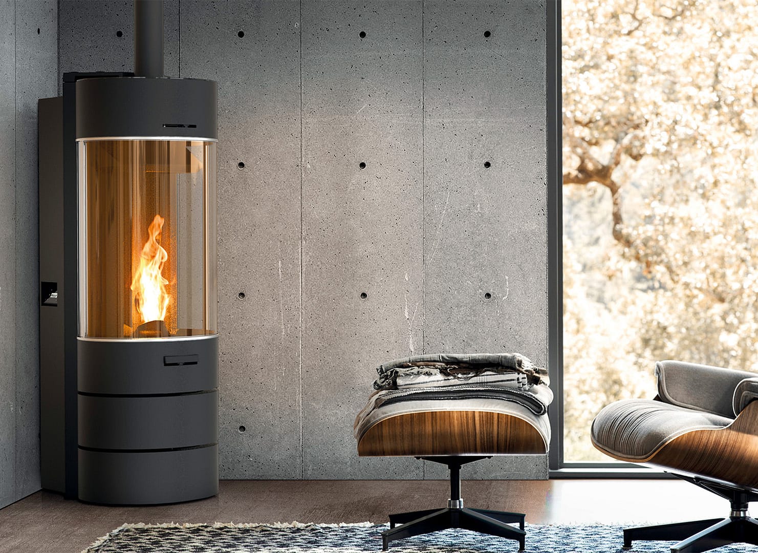 Thermorossi Bellavista R2 Silent pelletkachel-image