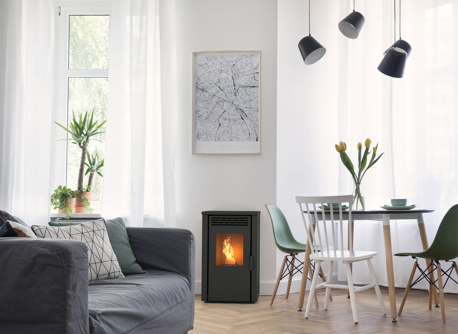  Duroflame Pelle pelletkachel-image