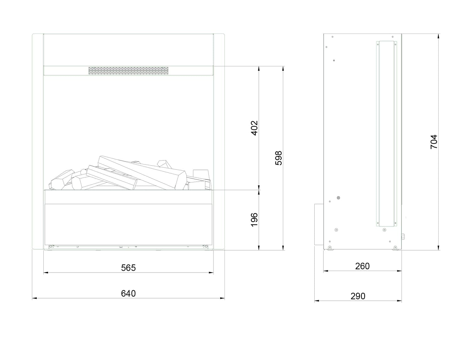  Dimplex Albany Multi Optimyst-line_image