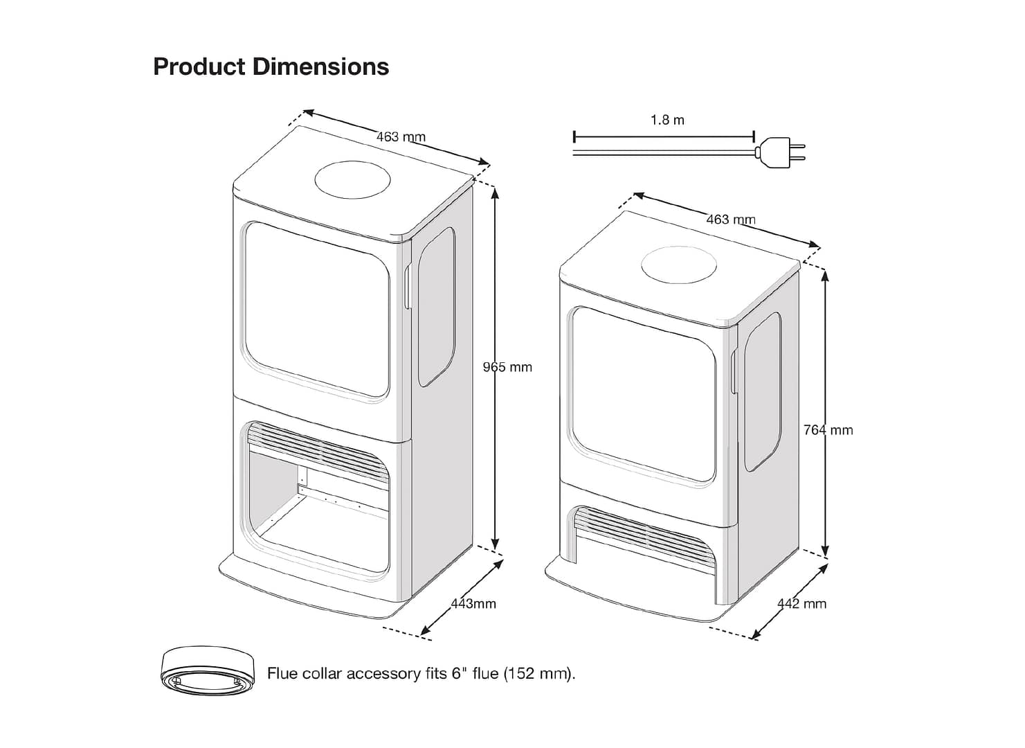  Dimplex Mapleton 100-line_image