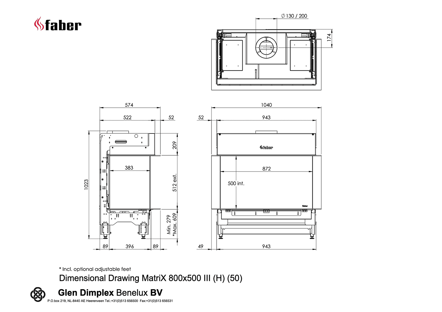  Faber Matrix Hybrid 800/500 III driezijdig-line_image