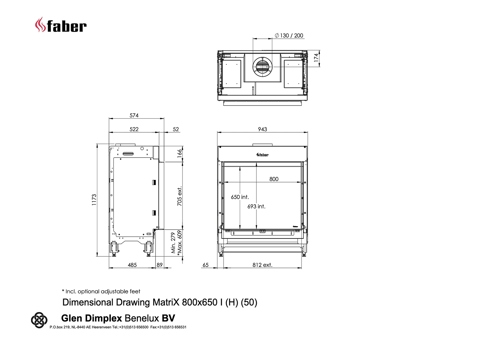  Faber Matrix Hybrid 800/650 I Front-line_image