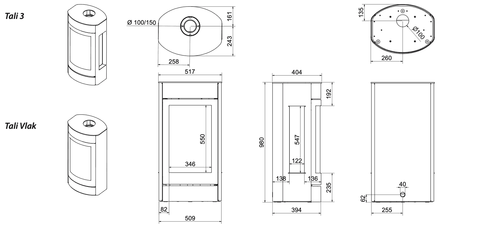  Wanders Tali Vlak gaskachel-line_image
