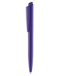 Senator pen with logo DART POLISHED PURPLE 267 Quality Senator pen with your logo also available in other colors. Push ball pen Polished finish Equipped with a premium "Magic Flow" long capacity X20 (1.0 mm) refill giving a writing length of 1800m, in blue or black ink. We use different printing techniques to add your logo. Depending on the surface we can use embroidery, engraving, 360° imprint or screenprint.