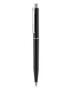 Senator pen with logo POINT POLISHED BLACK Quality Senator pen with your logo also available in other colors. Push ball pen Polished finish and metal accents. Equipped with a premium "Magic Flow" long capacity X20 (1.0 mm) refill giving a writing length of 1800m, in blue or black ink We use different printing techniques to add your logo. Depending on the surface we can use embroidery, engraving, 360° imprint or screenprint.