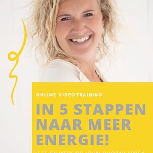 Videotraining 'In 5 stappen naar meer energie!'