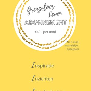 Grenzeloos Leven Abonnement