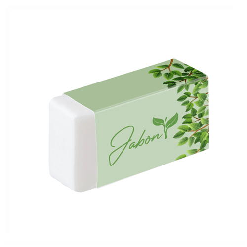 Gadget with logo Soap in wrapper Gadget with logo 150 grams  of soap wrapped in foil. Packed in a paper wrapper. Consists for 80% of natural ingredients. Depending on the surface we can use embroidery, engraving, 360° imprint or screen print.