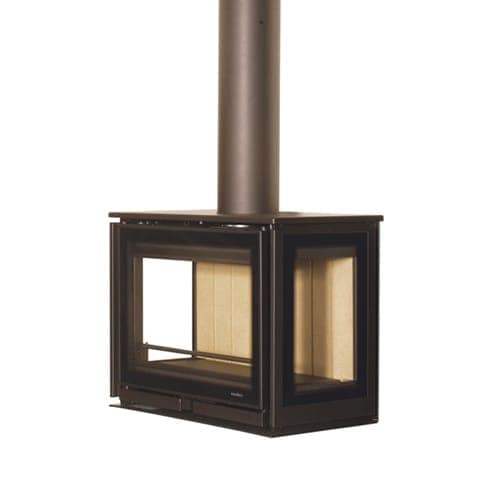  Wanders Square 60 driezijdig Wall houtkachel-thumbnail