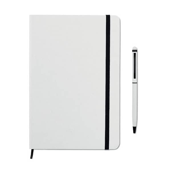 A5 notebook w/stylus 72 lined