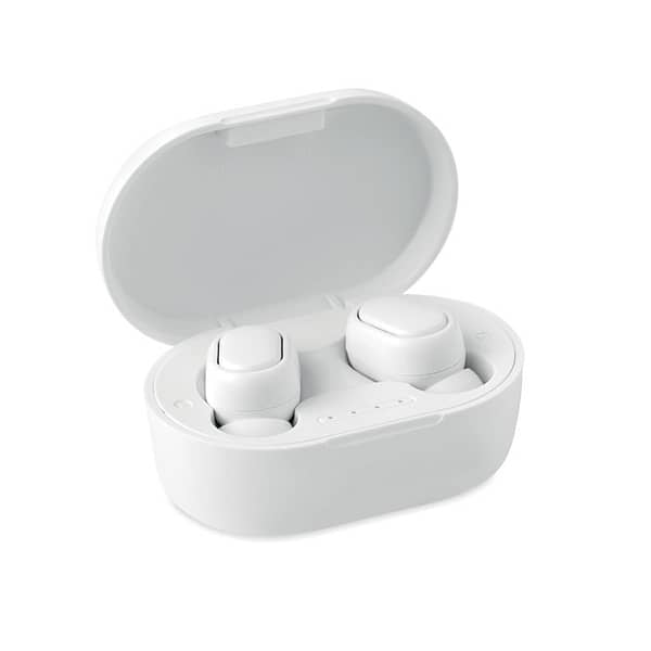 Recycled ABS TWS earbuds