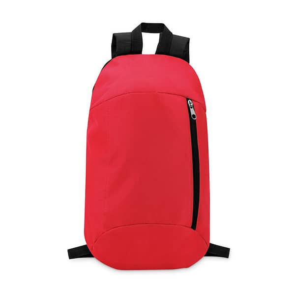 Backpack with front pocket