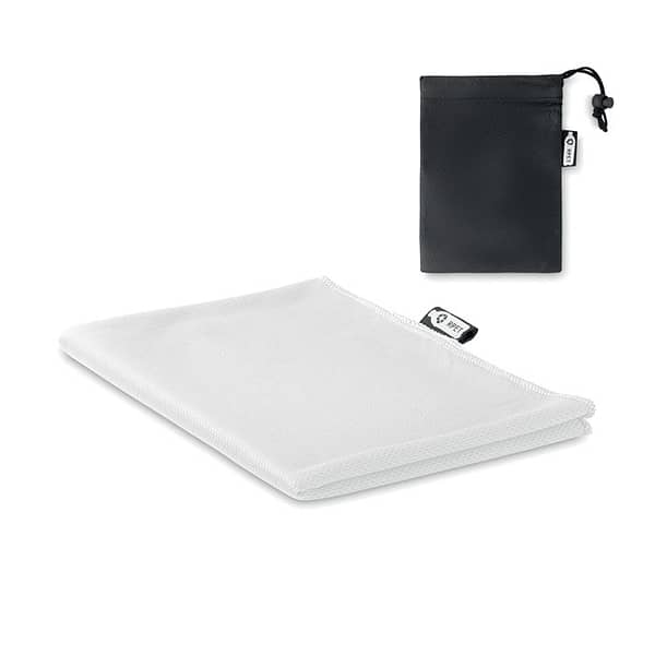 RPET sports towel and pouch