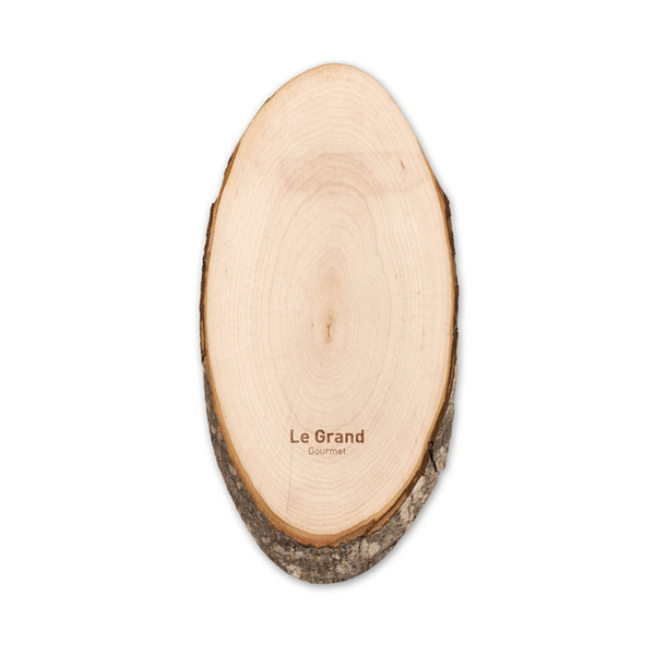 Gadget with logo cutting board ELLWOOD RUNDA Oval cutting board with bark manufactured in EU from Alder wood. Made from 1-piece of wood, 100% natural. Sizes may vary between each product. Available color: Wood Dimensions: 27X13X2CM Width: 13 cm Length: 27 cm Height: 2 cm Volume: 1.179 cdm3 Gross Weight: 0.262 kg Net Weight: 0.254 kg Magnus Business Gifts is your partner for merchandising, gadgets or unique business gifts since 1967. Certified with Ecovadis gold!