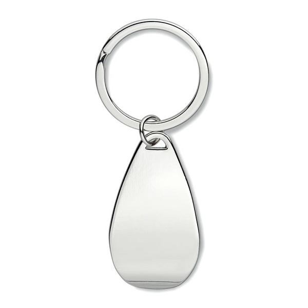 Gadget with logo Key ring HANDY Metal key ring with logo with bottle opener. With this Key ring you can open any bottle wherever you are. Available color: Shiny Silver Dimensions: 8,5X2,9X0,9 CM Width: 2.9 cm Length: 8.5 cm Height: 0.9 cm Volume: 0.054 cdm3 Gross Weight: 0.035 kg Net Weight: 0.026 kg Magnus Business Gifts is your partner for merchandising, gadgets or unique business gifts since 1967. Certified with Ecovadis gold!