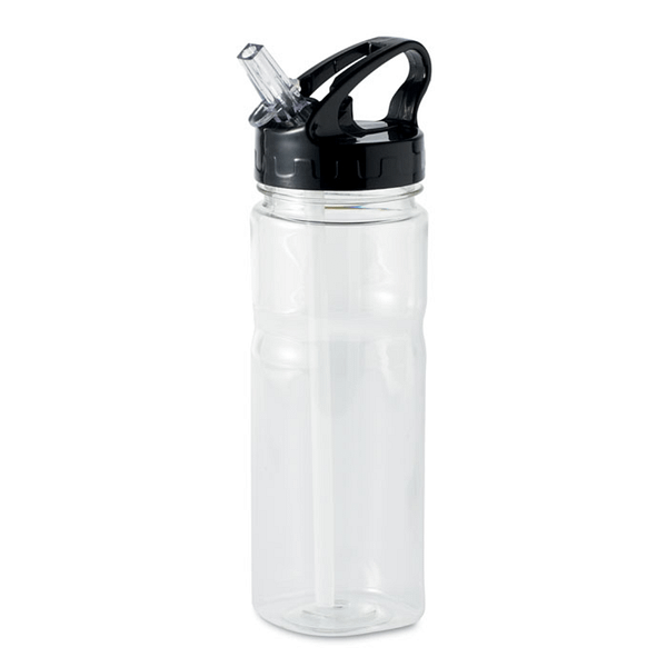Water bottle with logo NINA Drinking bottle in PCTG which is BPA free with foldable mouthpiece on the lid. Capacity: 500 ml. Leak free. Available color: Transparent Dimensions: Ã˜5X21CM Height: 21 cm Diameter: 5 cm Volume: 1.201 cdm3 Gross Weight: 0.142 kg Net Weight: 0.117 kg Magnus Business Gifts is your partner for merchandising, gadgets or unique business gifts since 1967. Certified with Ecovadis gold!
