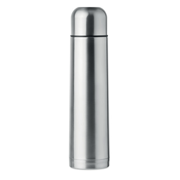 Thermos with logo BIG CHAN Double wall stainless Steel insulating vacuum flask. Capacity 900ml. Leak free. Available color: Matt Silver Dimensions: Ø8X32CM Height: 32 cm Diameter: 8 cm Volume: 3.337 cdm3 Gross Weight: 0.605 kg Net Weight: 0.565 kg Magnus Business Gifts is your partner for merchandising, gadgets or unique business gifts since 1967. Certified with Ecovadis gold!