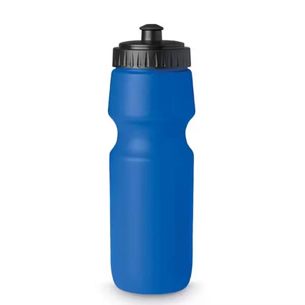 Sports water bottle with your logo SPOT SEVEN Sports water bottle with your logo SPOT SEVEN in solid PE plastic which is BPA free. Capacity: 700 ml. Leak free.
