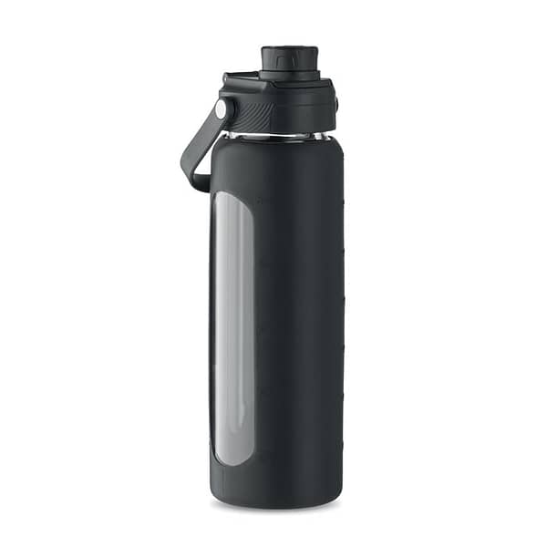 Glass bottle with sleeve 750 ml