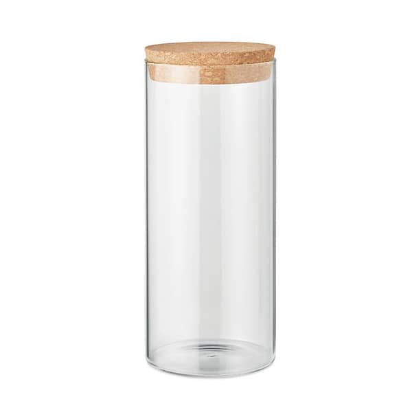 Borosilicate glass jar 1L