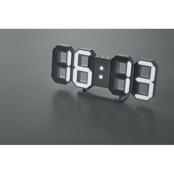 LED Clock with AC adapter
